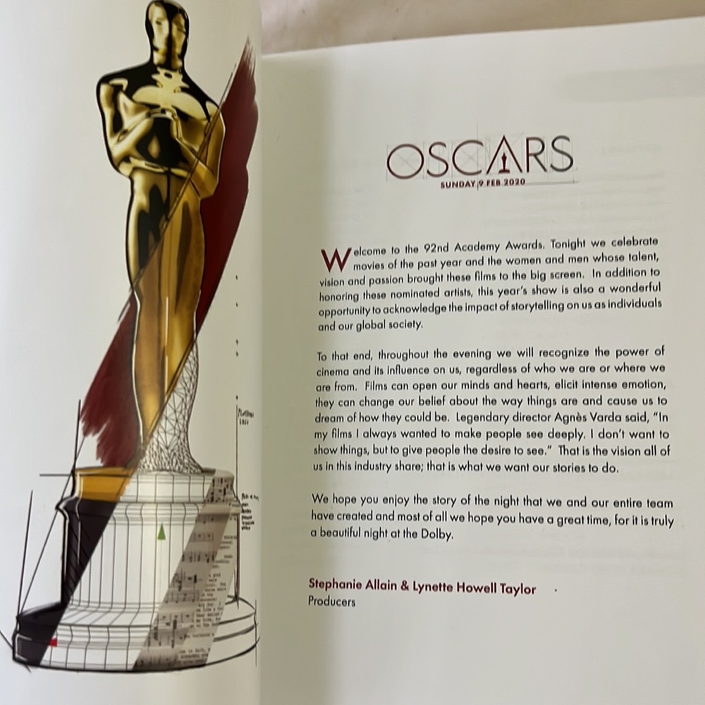 Oscars 92nd Official Collectible Program Great Pa… - image 3